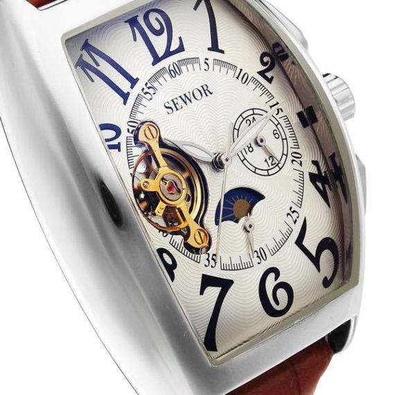 SEWOR Automatic Moon Phase Mechanical Wrist Watch - Stylized.pk ...