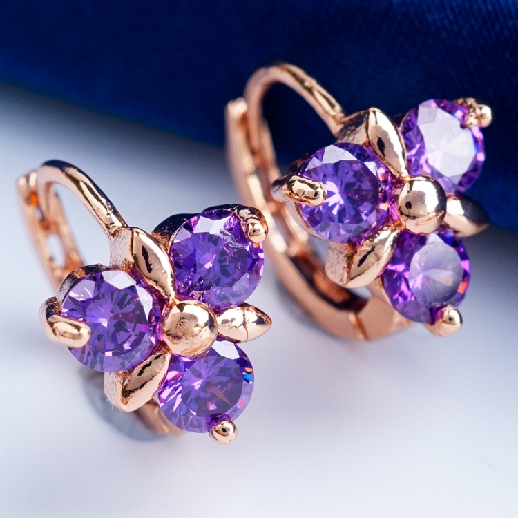 Dressberry Purple Earrings - Buy Dressberry Purple Earrings online in India