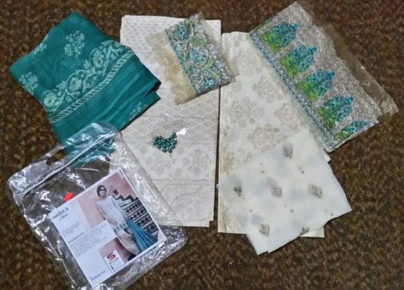 Maria.B Lawn Embroidered Collection Design D406-5