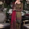 Maria.B Luxury Chiffon Embroidered Fancy Suit BD-1008