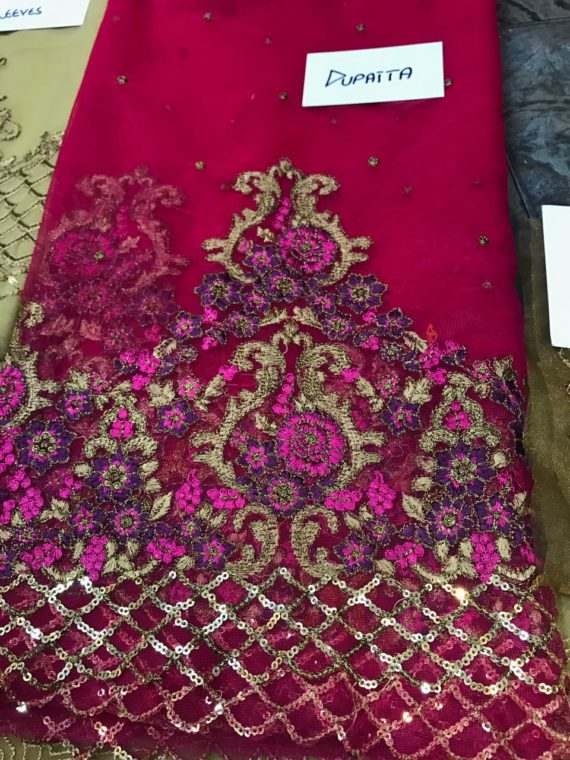 Maria.B Luxury Chiffon Embroidered Fancy Suit BD-1008 (3)