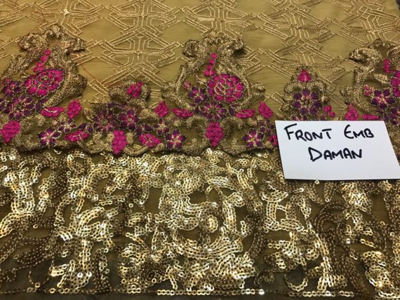Maria.B Luxury Chiffon Embroidered Fancy Suit BD-1008 (6)