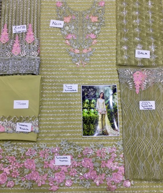 Crimson Luxury Net Embroidered Fancy Suit Nouveau Trellis (3)