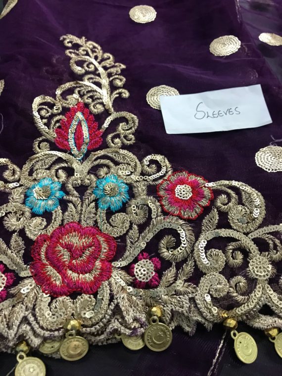 Kashee’s Fashion Shaista Lodhi Luxury Bridal Chiffon Suit (5)
