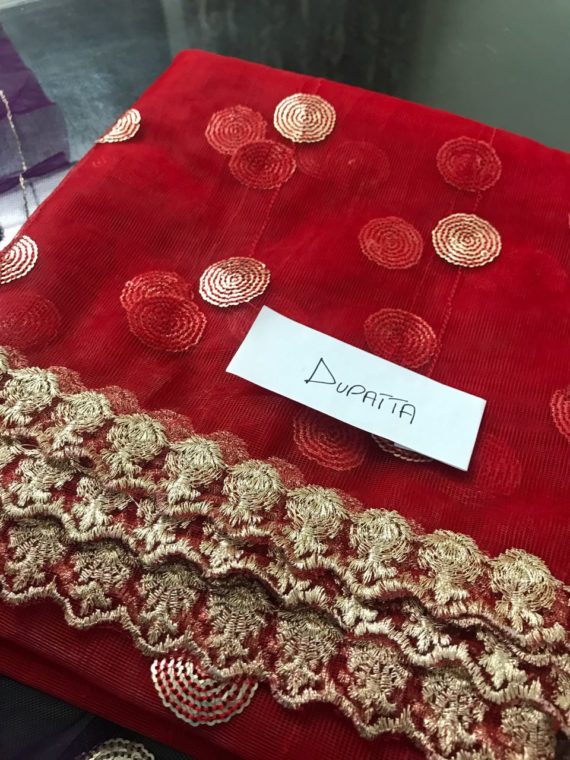 Kashee’s Fashion Shaista Lodhi Luxury Bridal Chiffon Suit (7)