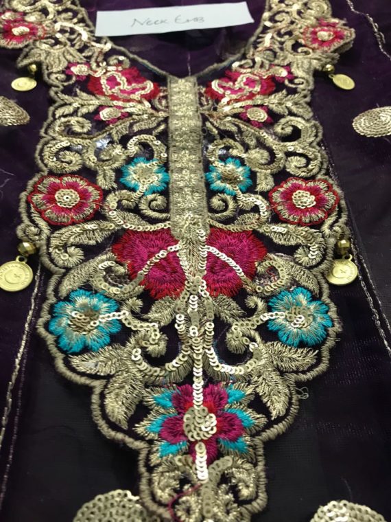 Kashee’s Fashion Shaista Lodhi Luxury Bridal Chiffon Suit (8)