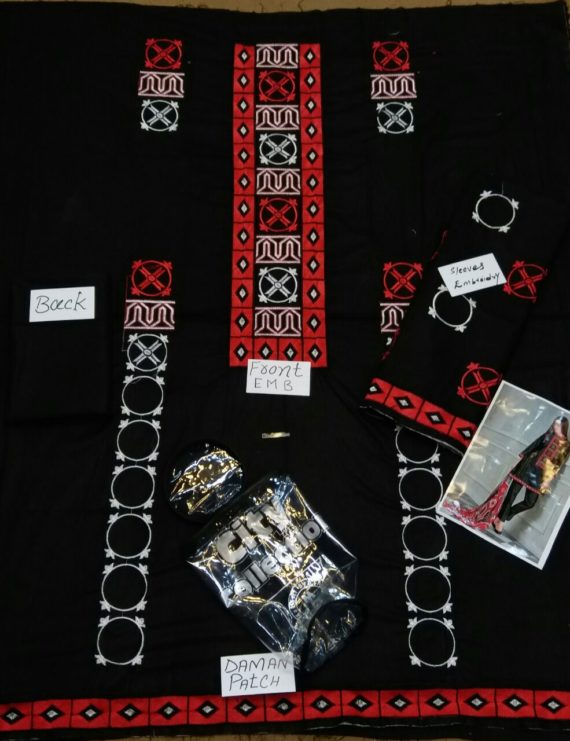 Gul Ahmed Exclusive Cotton Cambric Kurti Collection D04 (2)