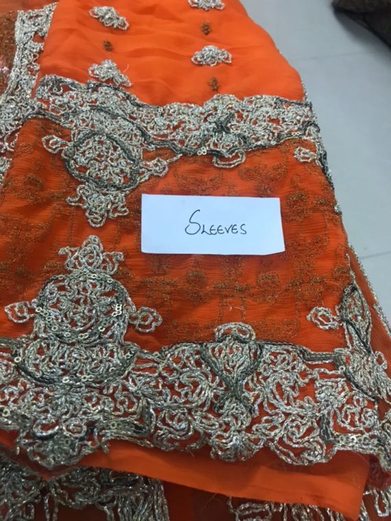 Asim Jofa Luxury Chiffon Embroidered Fancy Suit AJCLE-02 (5)