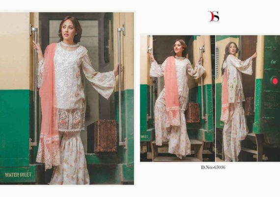 Carnation by Deepsy Embroidered Lawn Suit (3)