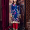 Imrozia Chiffon Embroidered Fancy Suit The Cobalt Pickings
