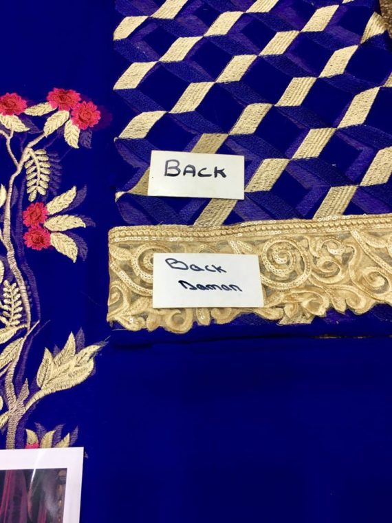 Imrozia Chiffon Embroidered Fancy Suit The Cobalt Pickings (6)