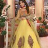 Kashee’s Fashion Luxury Embroidered Fancy Suit Red Yellow