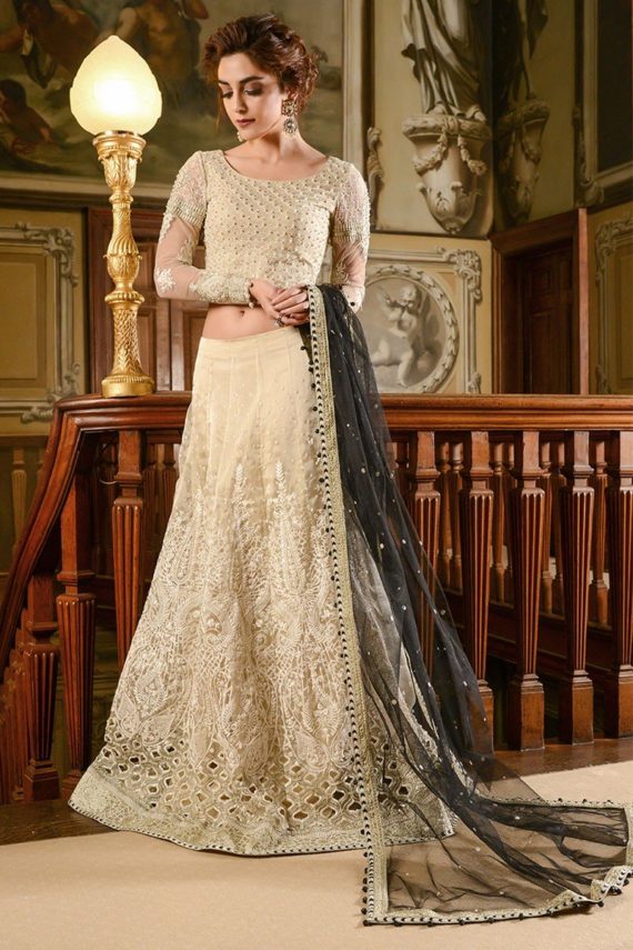 Maria.B Mbroidered Collection BD-01 Fancy Embroidered Suit (9)