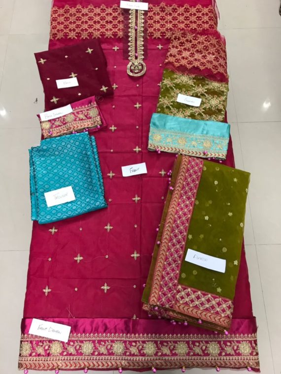 Maria.B Mbroidered Collection BD-07 Fancy Embroidered Suit (7)