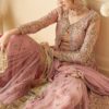 VJV Fashions Luxury Net Embroidered Fancy Bridal Suit