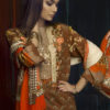 Ethnic by Outfitters Embroidered Suit Design DENDRITIC
