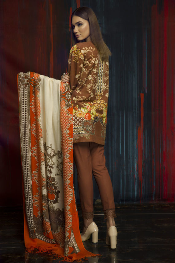 Ethnic by Outfitters Embroidered Suit Design DENDRITIC (2)