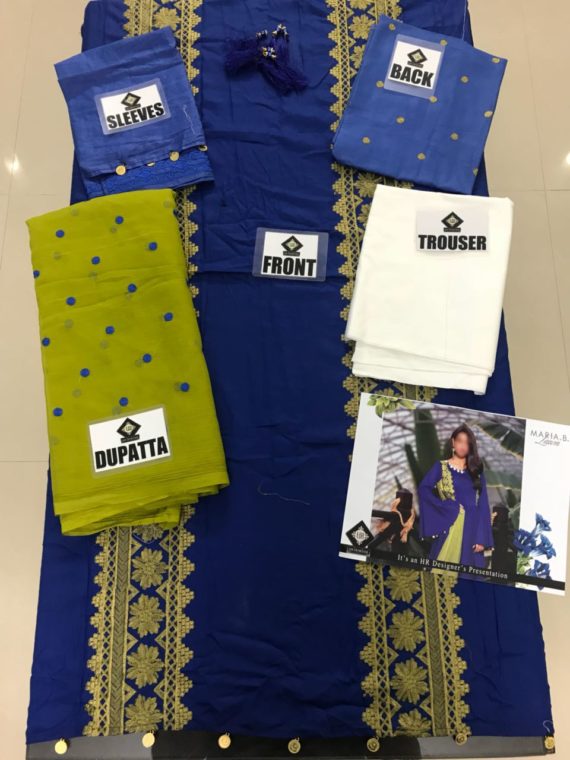 Maria.B. Casuals Spring Collection 2018 Design MS02 Blue (9)