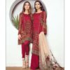 Maria.B. Mbroidered Fancy Collection 2018 Design 1126 Red