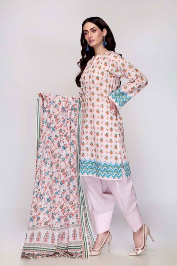 Gul Ahmed 2PC Printed Lawn Suit CL-722A (2)