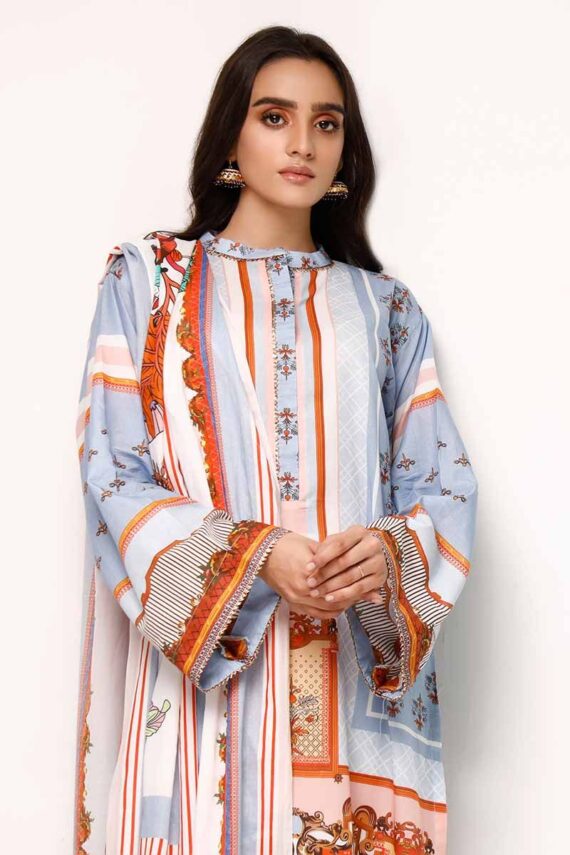 Gul Ahmed 2PC Printed Lawn Suit TLP-06A (4)